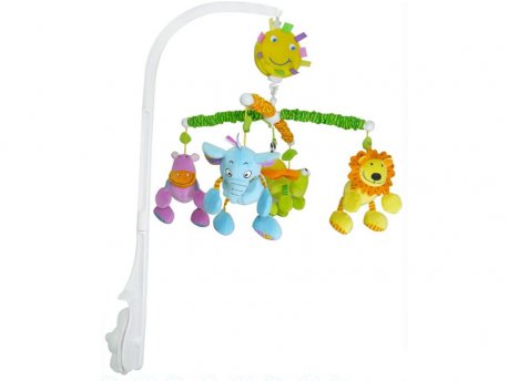 BIBA TOYS Muzička vrteška drugari iz džungle - lux