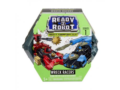 MGA READY 2 ROBOT WRECK RACERS ASST