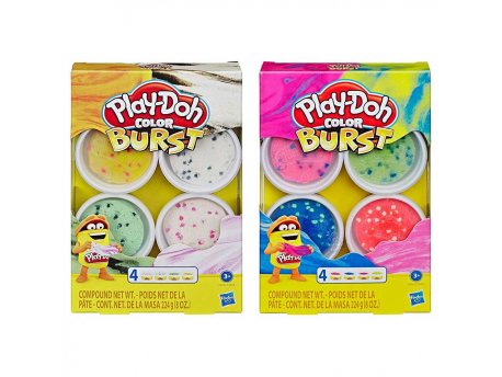 PLAY-DOH COLOUR BURST ASST