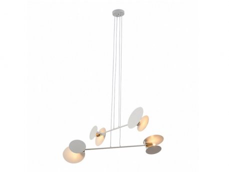 VESTA 411 LUSTER 4*E27 MAT BELA