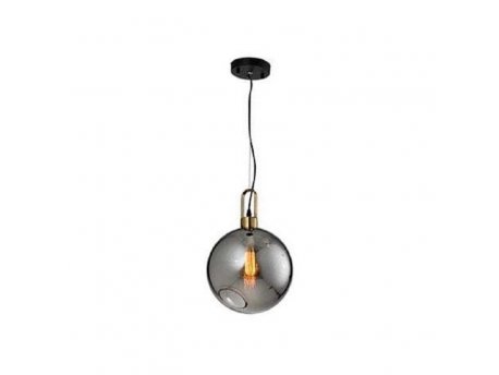 RUSTIK 90 VISILICA 1*E27 GOLD/SMOKED GLASS