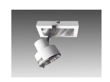 VESTA 156 SPOT 1*GU10 MAT BELA/CHROME
