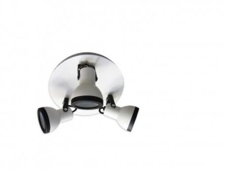 VESTA 211 SPOT-P 3*GU10 black/white