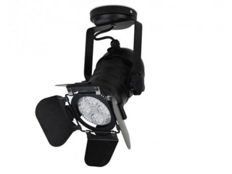 BBLINK RUSTIK 107 PLAFONSKA SPOT LAMPA 1*E27 CRNA