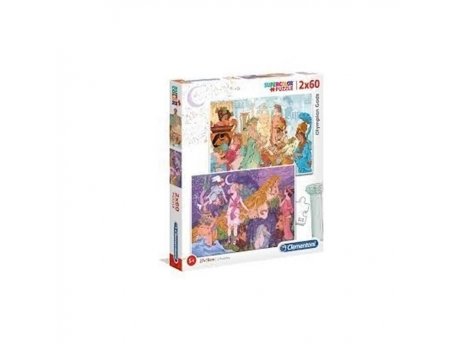 CLEMENTONI PUZZLE 2X60 OLYMPIAN GODS - NOLI =2020=