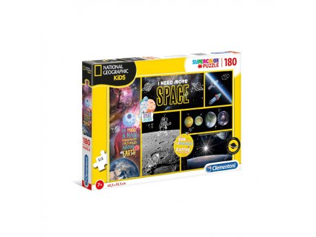 CLEMENTONI PUZZLE 180 NAT GEO KIDS - SPACE