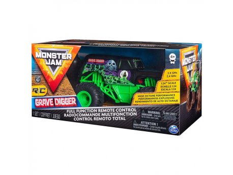 BEST LUCK MONSTER JAM GRAVE DIGGER RC VOZILO