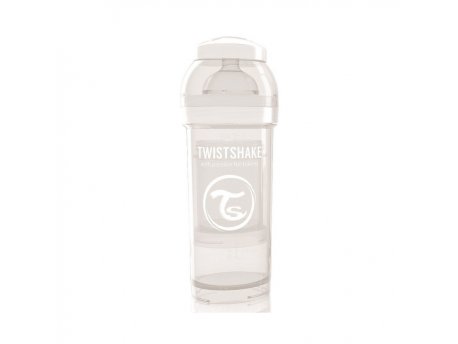 TWISTSHAKE FLAŠICA ZA BEBE 260ML WHITE