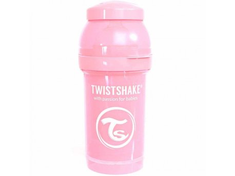 TWISTSHAKE FLAŠICA ZA BEBE 180 ML PASTEL PINK
