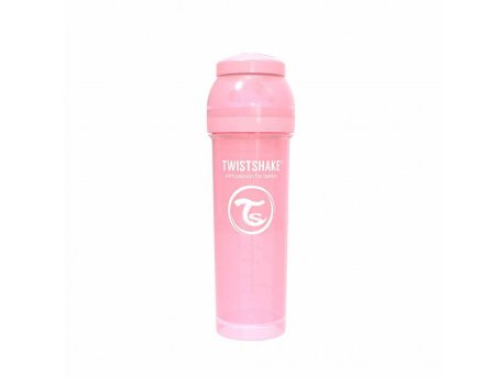 TWISTSHAKE FLAŠICA ZA BEBE 330 ML PASTEL PINK