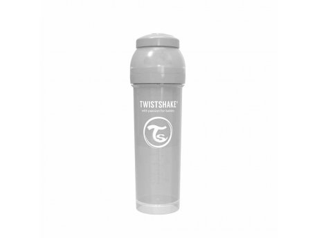 TWISTSHAKE FLAŠICA ZA BEBE 330 ML PASTEL GREY