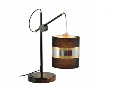 VESTA VESTA 417 STONA LAMPA 1*E27 CRNA/SILVER