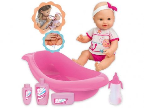 LOKO TOYS Set - lutka beba spremna za kupanje