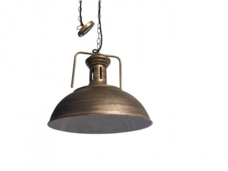 RUSTIK 101 VISILICA 1*E27 GOLD/BLACK