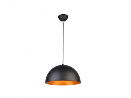 VESTA 285 VISILICA 1*E27 black/gold