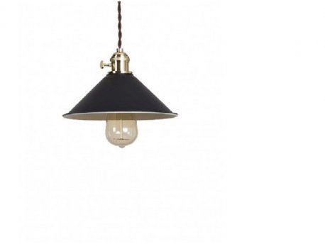 RUSTIK 128 VISILICA 1*E27 BLACK