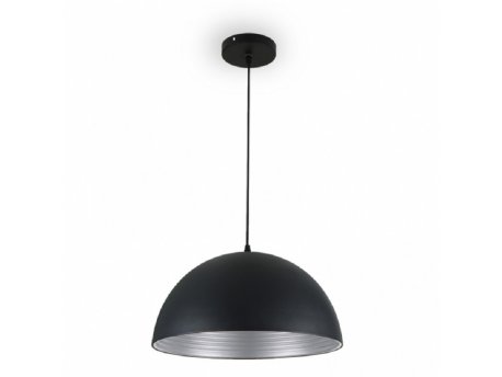 VESTA 95 VISILICA E27 CRNA SREBRO