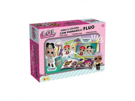 LOL SURPRISE KREIRAMO I BOJIMO FLUORESCENTNI SET