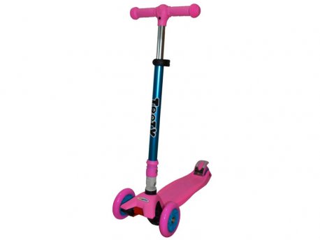 TROTY Trotinet sklopivi, roze