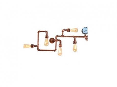 RUSTIK 43 ZIDNA LAMPA W0002-5s 5*E27 cupreous