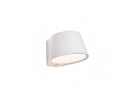 VESTA 191 ZIDNA LAMPA GIPS 1*E14 bela