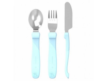 TWISTSHAKE PRIBOR ZA JELO 12 M PASTEL BLUE
