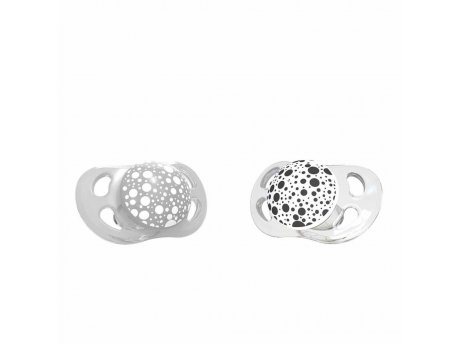 TWISTSHAKE 2 X VARALICA 0-6 PASTEL GREY WHITE
