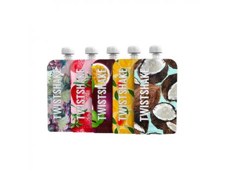 TWISTSHAKE VREĆICA ZA HRANU 5 X 220ML VOĆE