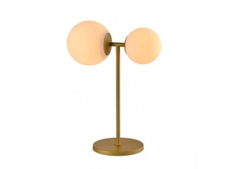 VESTA 432 STONA LAMPA 1*E27/1*E14 MESING/ZLATO