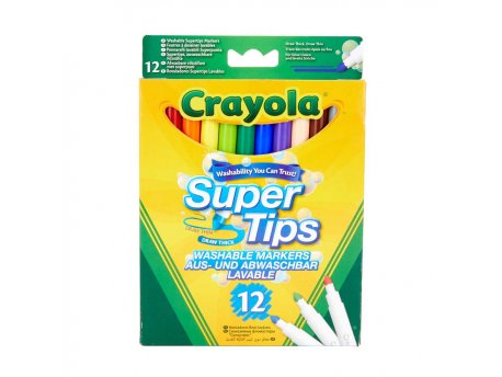 CRAYOLA MARKERI SUPERTIPS 12 KOM