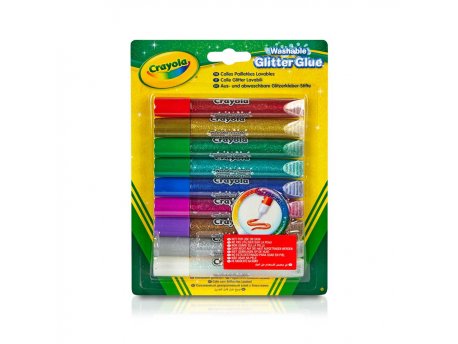 CRAYOLA ŠLJOKIČASTI LEPAK 9 KOM