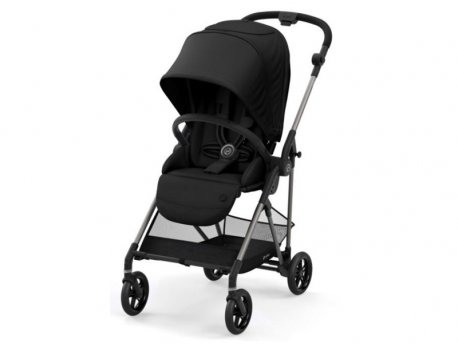 CYBEX Kolica Melio Deep Black
