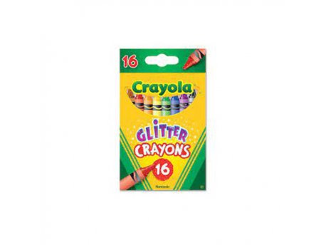 CRAYOLA SLJOKIČASTE VOŠTANE BOJICE 16 KOM