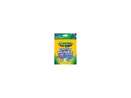 CRAYOLA PERIVE VOŠTANE BOJICE 8 KOM