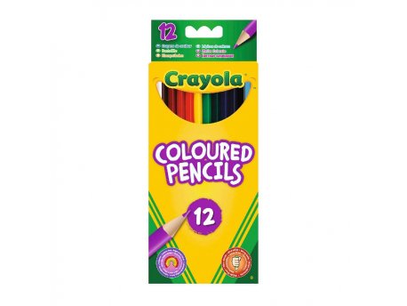 CRAYOLA 12 BOJICA DRVENA BOJICA