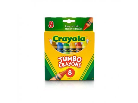 CRAYOLA DŽAMBO VOŠTANE BOJICE 8 KOM
