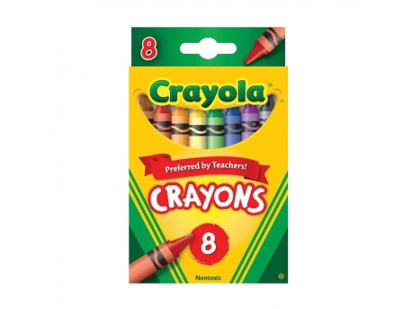 CRAYOLA VOŠTANE BOJICE 8 KOM