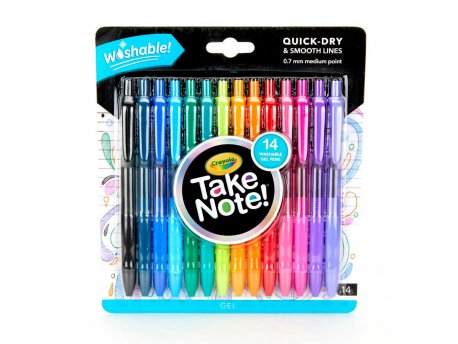 CRAYOLA 14 GEL OLOVAKA