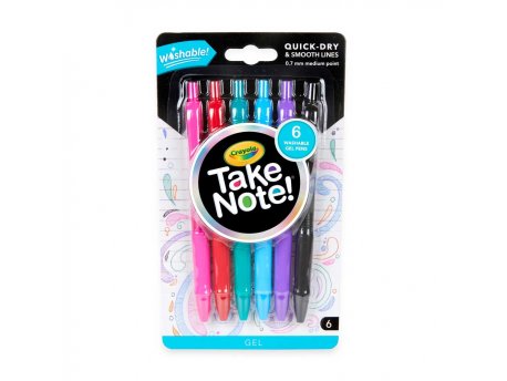 CRAYOLA PIŠI-BRIŠI 6 GEL OLOVAKA