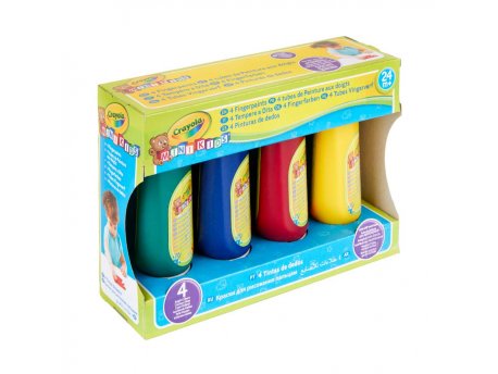 CRAYOLA ZA PRSTIĆE SET 4 BOJE