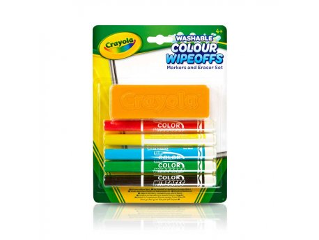 CRAYOLA PIŠI-BRIŠI MARKERI SET