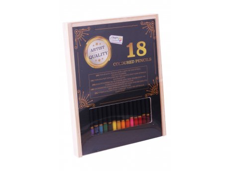 PERTINI Set drvenih bojica 18kom