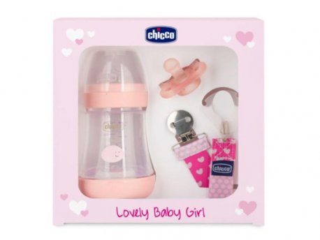 CHICCO Poklon set P5 roze