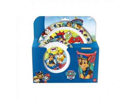 STOR TRODELNI SET ZA HRANU PAW PATROL