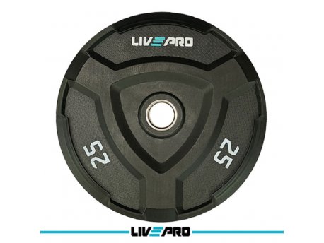 LivePro Olimpijski Bumper Urethan teg fi50mm, 25kg - LP8022