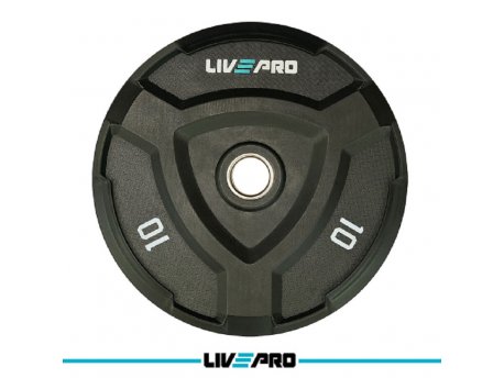 LivePro Olimpijski Bumper Urethan teg fi50mm, 10kg - LP8022