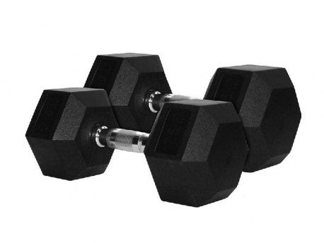 LivePro Bučice gumirane 2x10 kg  -LP8005