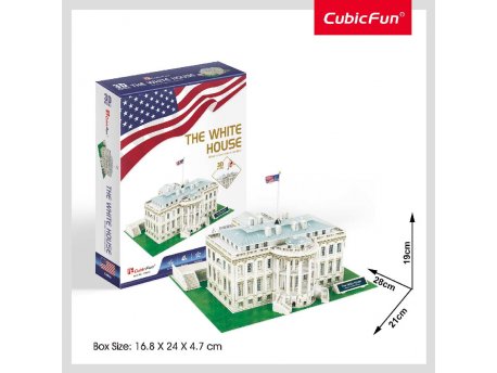 CUBICFUN PUZZLE THE WHITE HOUSE C060h