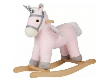 OSTALI Klackalica za kuću sa zvečkom - PINK HORSE