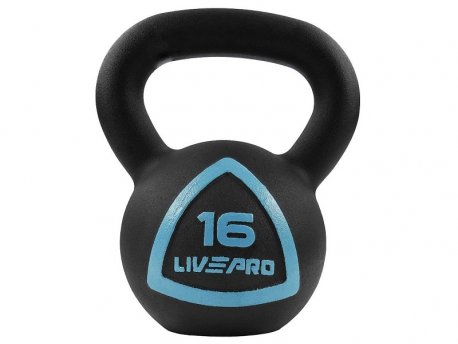 LivePro Kettlebell Rusko zvono od livenog gvožđa - 16 kg - LP8041